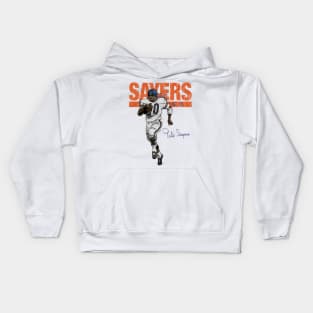 Gale Sayers Chicago Sketch Kids Hoodie